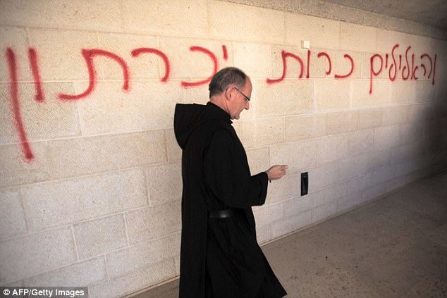 Gallillee christian church arson attacks