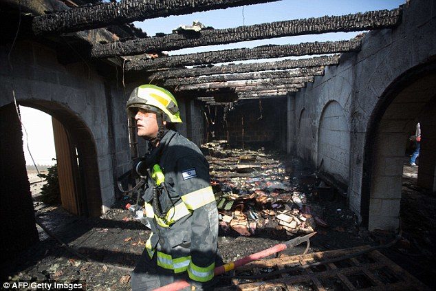 Galliliee christian church arson attack
