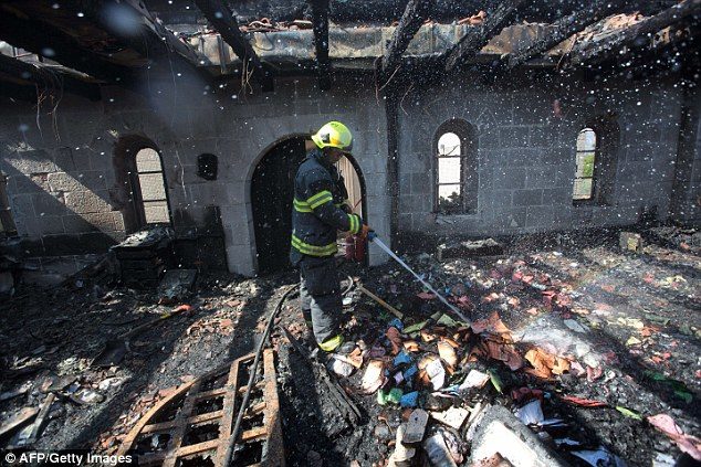 Gaillee christian church arson attack