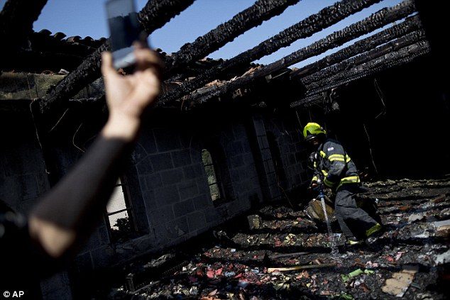 Gaililee christian church arson attack
