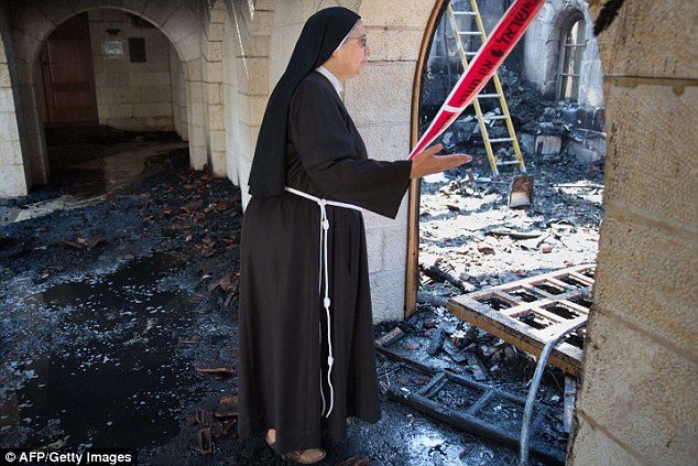 Gallilee christian church arson