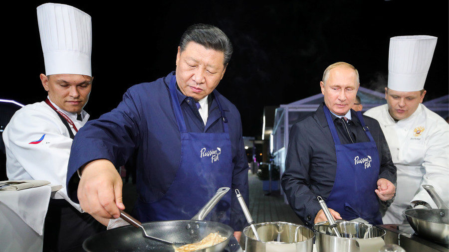 Putin Xi Jin Ping