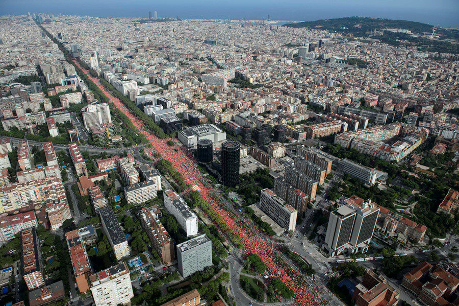 Click to enlarge catalonia protest