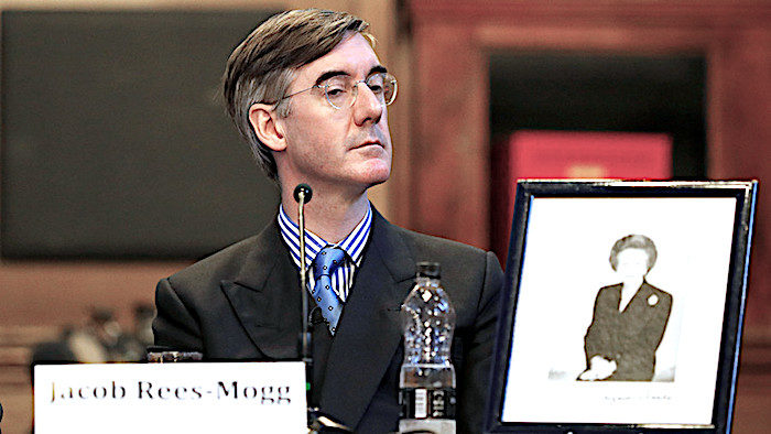 UK MP Jacob Rees-Mogg