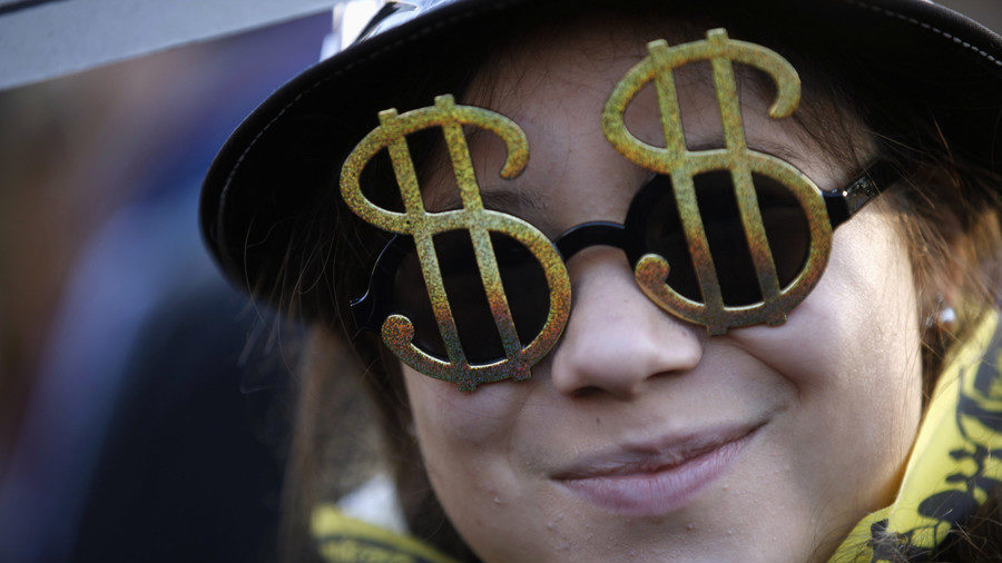 Click to enlarge dollar eye signs glasses