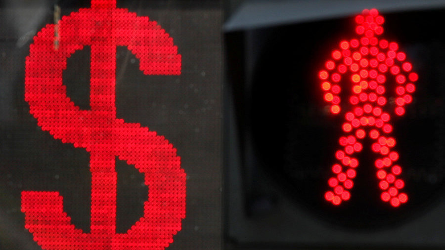 Click to enlarge dollar don't walk sign