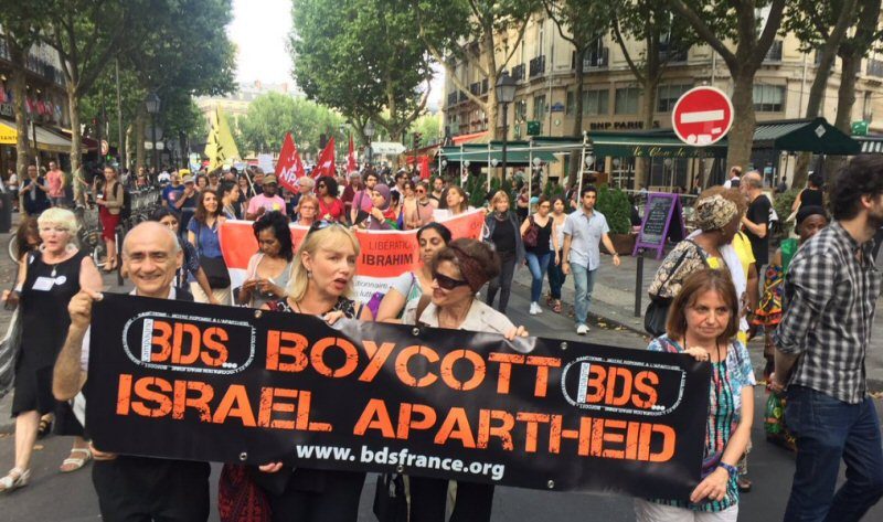 Supporters of BDS in France