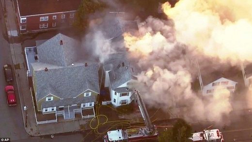 gas explosion Boston