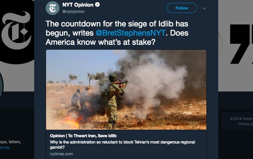 NYT op-ed Syria intervention