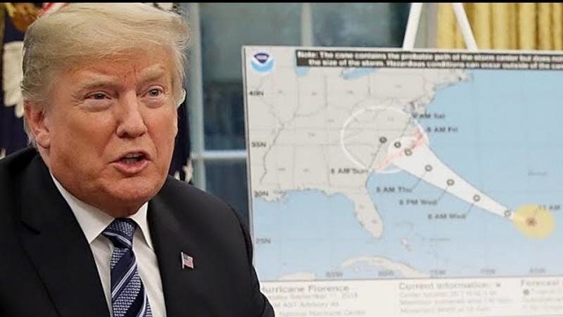 hurricane florence trump