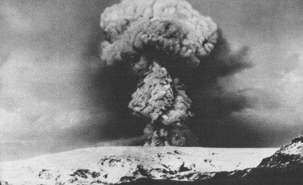 Katla volcano eruption 1918