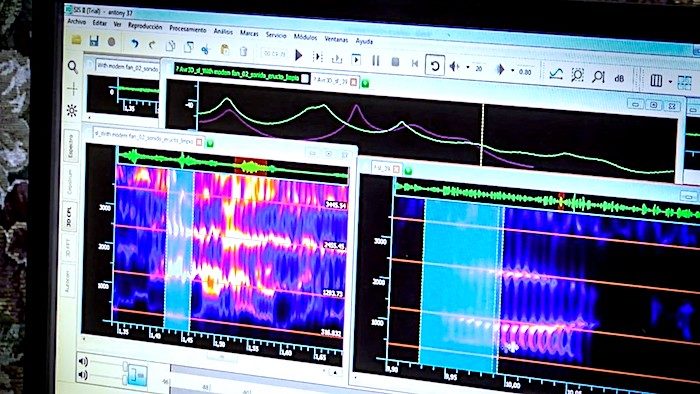 Screen sound analysis cuba
