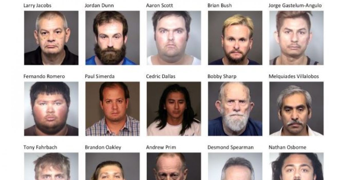 pedo mugshots