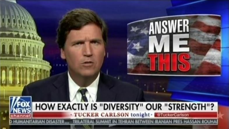 tucker carlson diversity