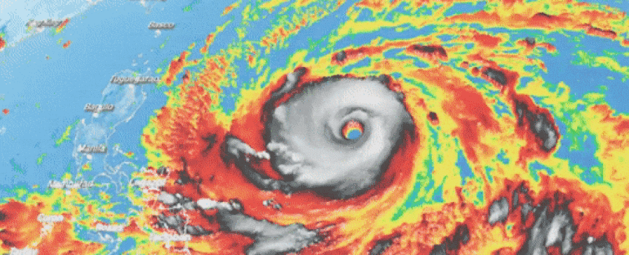 Mangkhut typhoon Asia