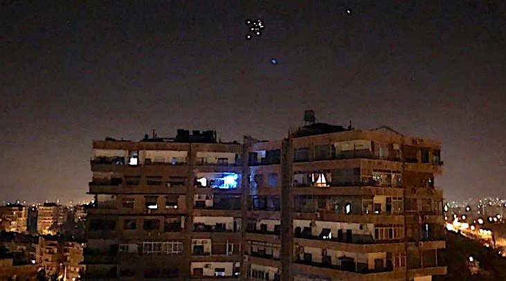 Damascus defense missiles