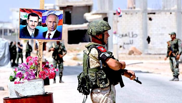 Click to enlarge Russian troops Idlib