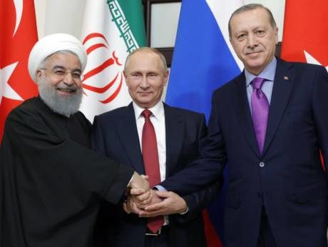 Rouhani , Putin & Erdogan
