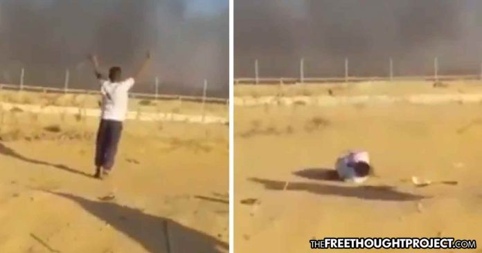 palestinian boy shot by israeli army