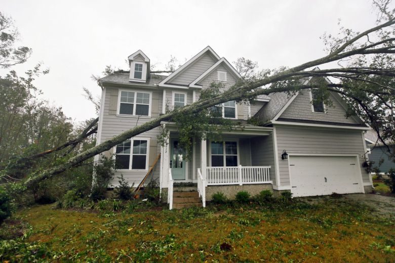 Click to enlarge hurricane florence damage