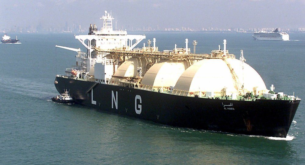 Click to enlarge Russian LNG tanker