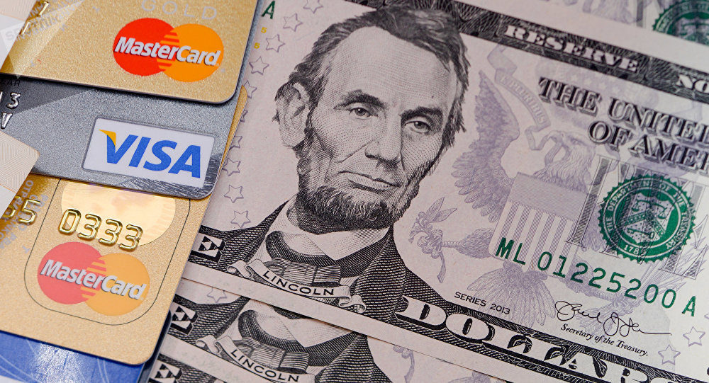 Click to enlarge dollar visa mastercard