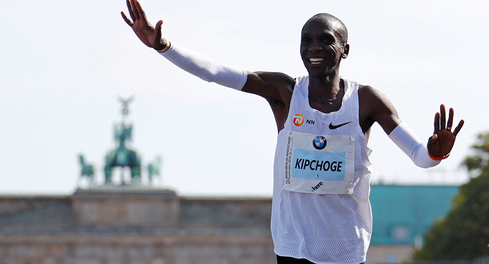 Click to enlarge Eliud Kipchoge