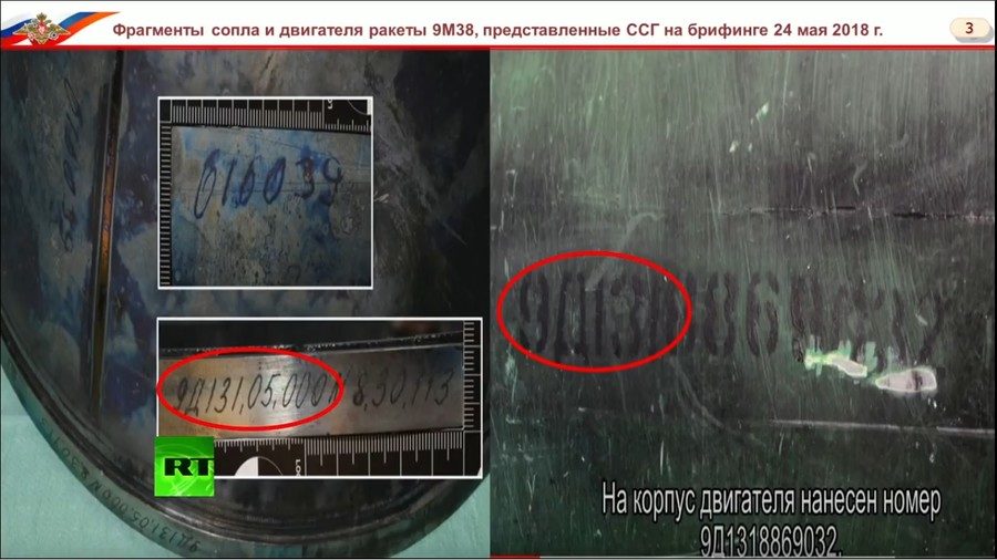 Click to enlarge MH17 missile serial numbers