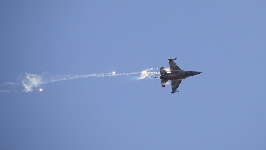 Click to enlarge Israeli fighter jet