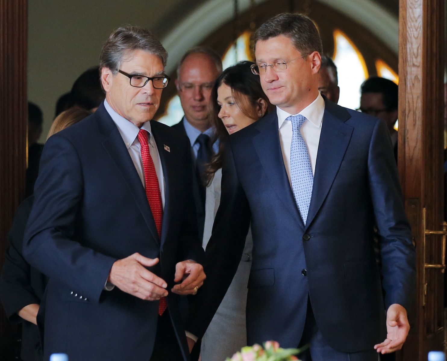 Alexander Novak Rick Perry