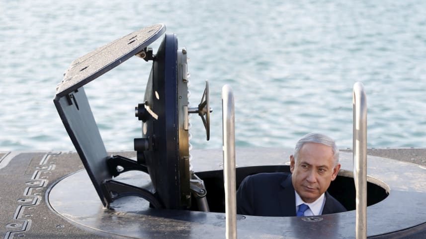 Netanyahu submarine