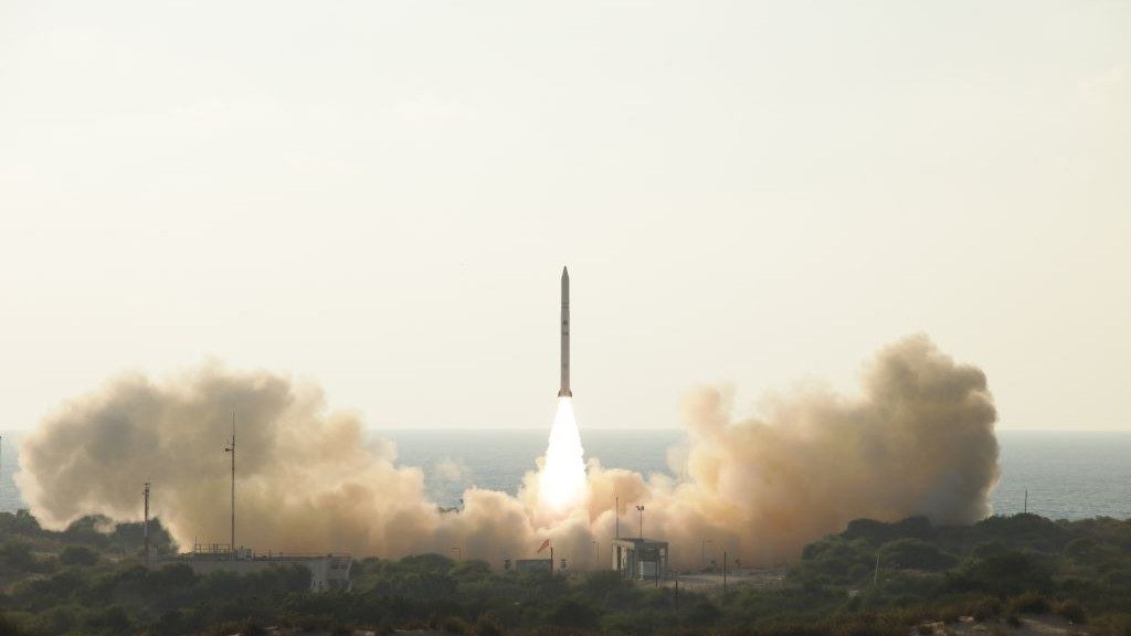 Israel satellite rocket