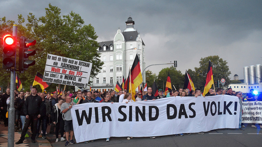 Click to enlarge chemnitz protest