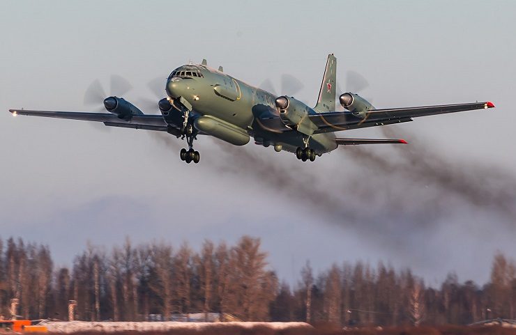 Russian II-20 reconnaissance aircraft