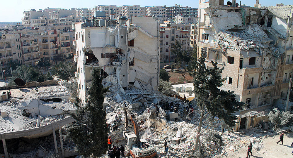 Click to enlarge Syrian northwestern city of Idlib
