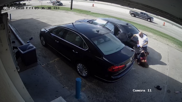 car bank robbery