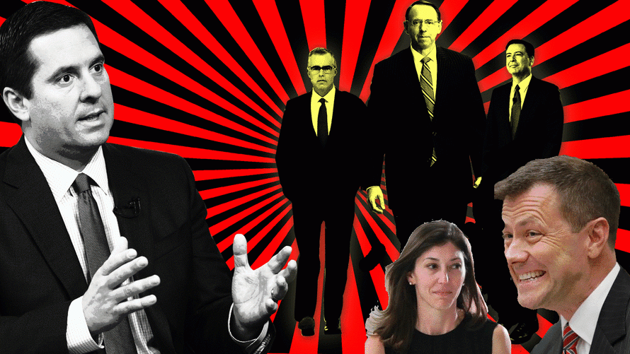 FBI Swamp Strzok Page Rosenstein Comey
