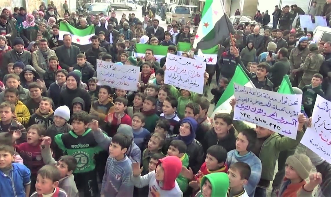 Click to enlarge Syria Protest