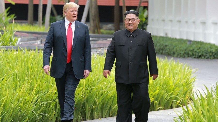 Donald Trump and Kim Jong-un