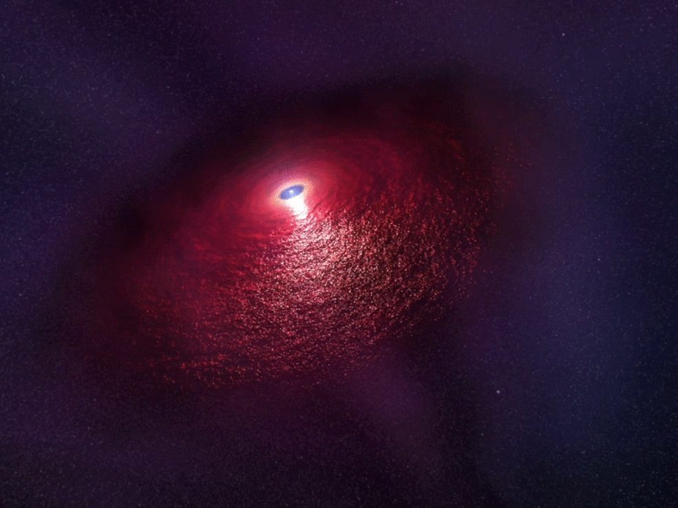 Click to enlarge Mysterious infrared emission