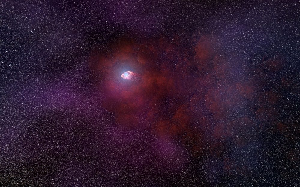 Click to enlarge Pulsar wind nebula