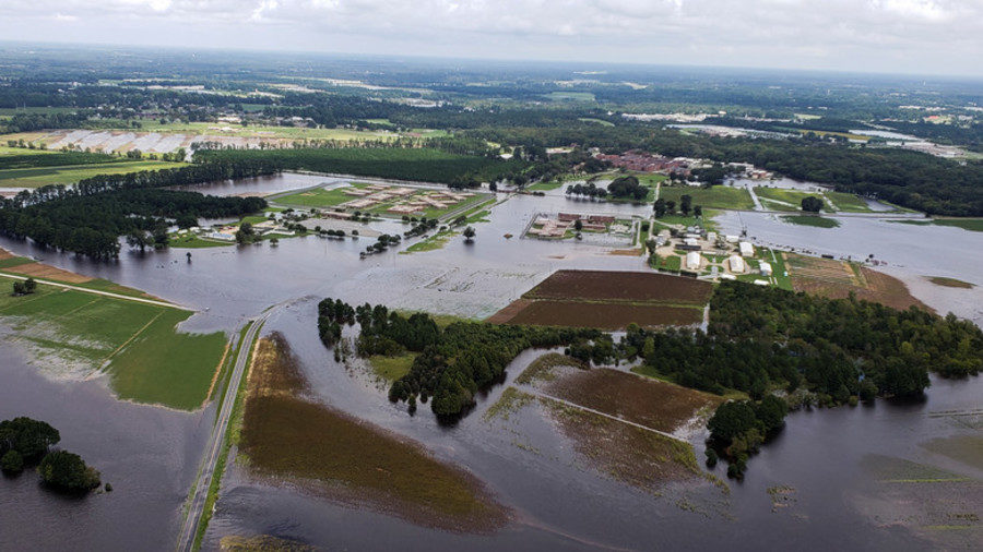 Click to enlarge North Carolina flooding