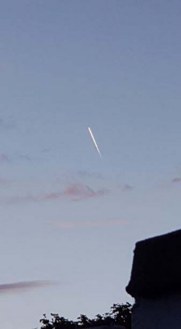 Click to enlarge Fireball over Durham, England