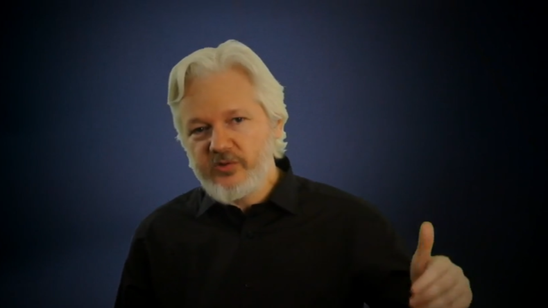Click to enlarge assange