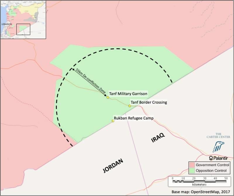 rukban refugees syria al tanf
