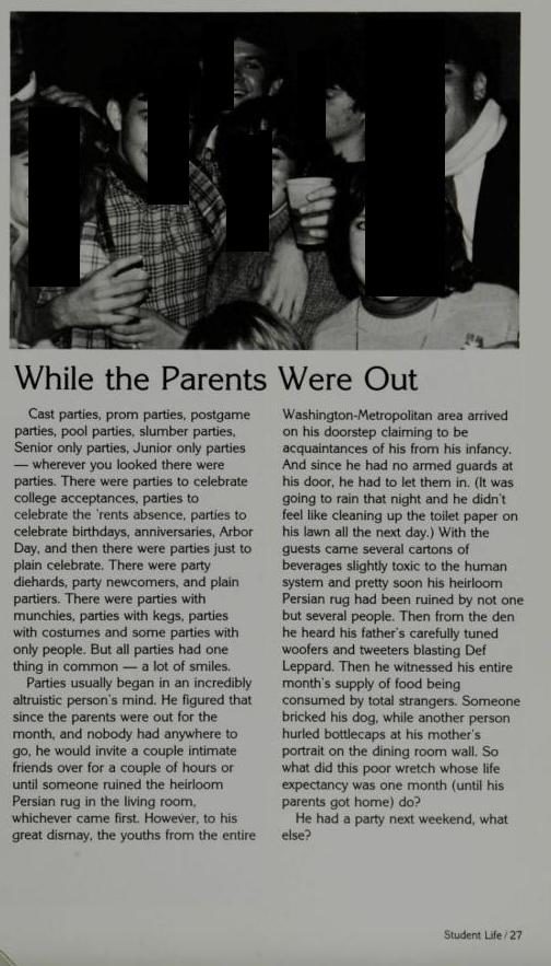 Blasey Ford HS Yearbook