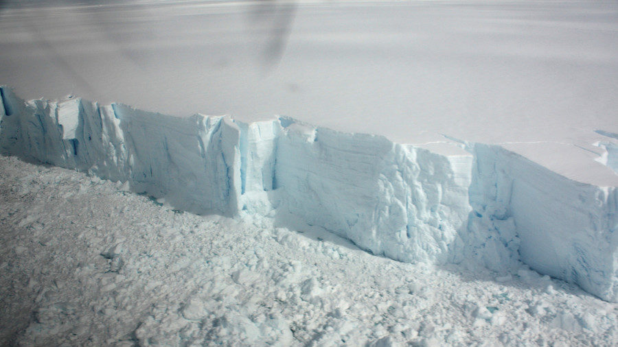 glacier wall