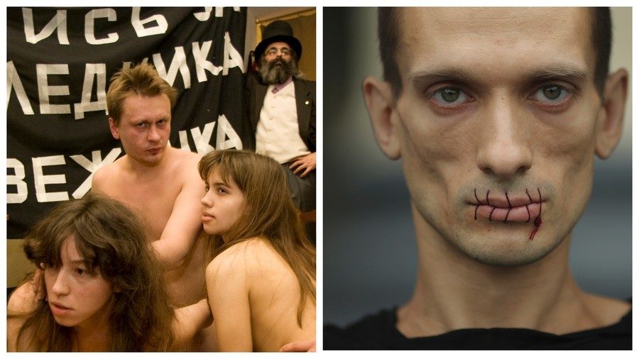 Click to enlarge Russian opposition activists