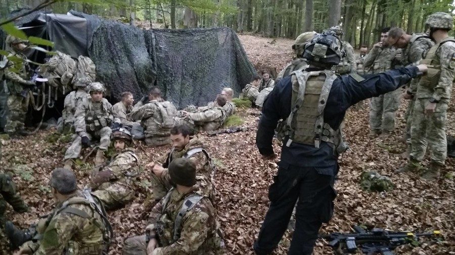 NATO Ukrainian troops