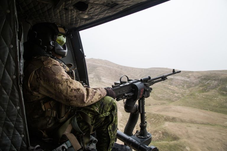 A door gunner
